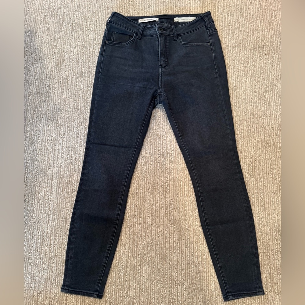 Anthropologie Pilcro Washed Black Denim Jeans – Size 28